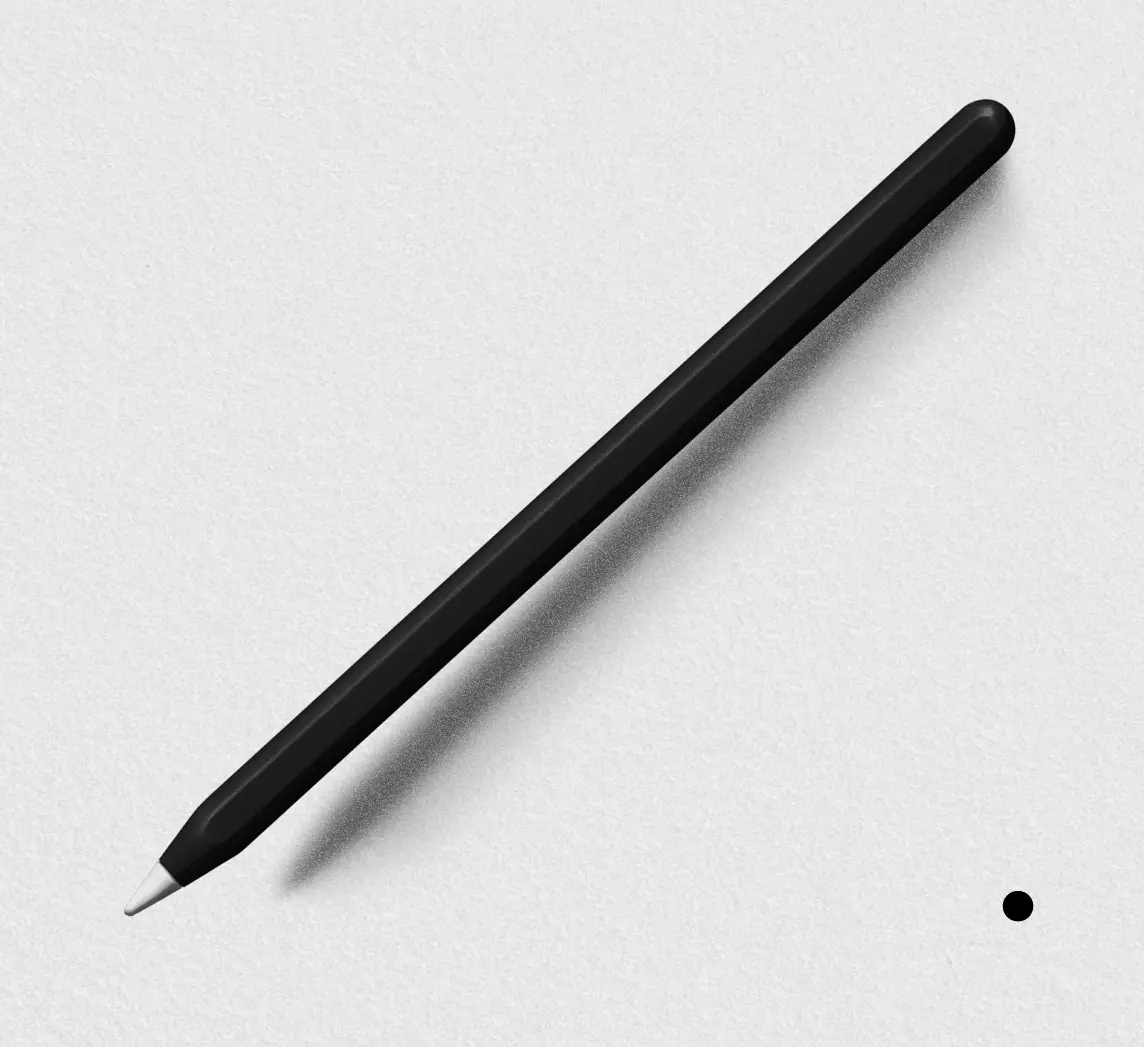 Full Black Apple Pencil Skin Wrap — Special Edition by Printiland